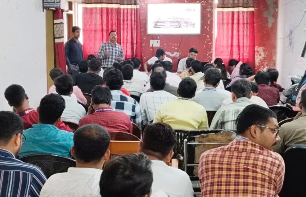 स्वास्थ्य सूचकांकों पर 46 सीएचओ का एकदिवसीय प्रशिक्षण आयोजित