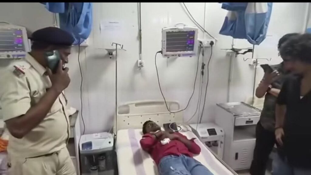 पुलिस गश्ती की खुली पोल, पुलिस को अपराधी दे रहे खुली चुनौती।