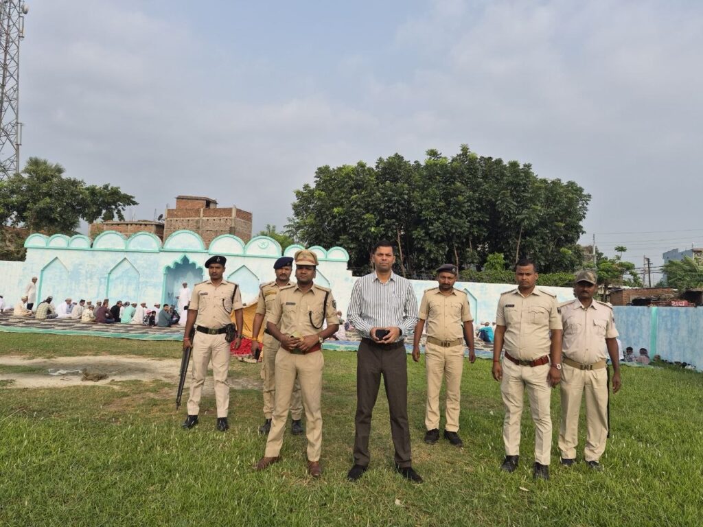 मधुबनी में शांतिपूर्ण माहौल में मनाई जा रही बकरीद, 417 स्थानों पर सुरक्षा बल और दंडाधिकारियों की तैनाती