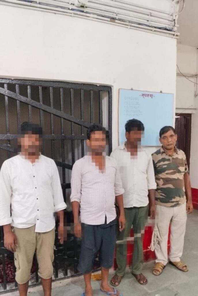 SC/ST एक्ट मामले में तीन आरोपी गिरफ्तार, सीतामढ़ी पुलिस की कार्रवाई