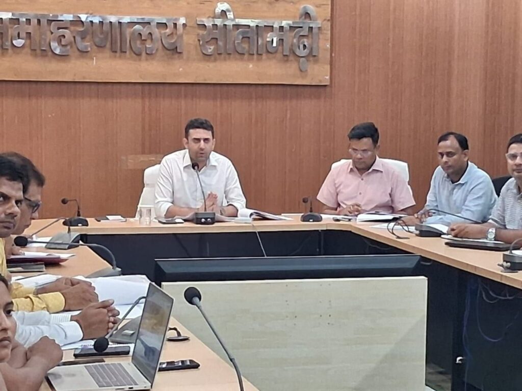 नीति आयोग डेल्टा रैंकिंग में सीतामढ़ी का शानदार प्रदर्शन, देशभर में तीसरा स्थान हासिल