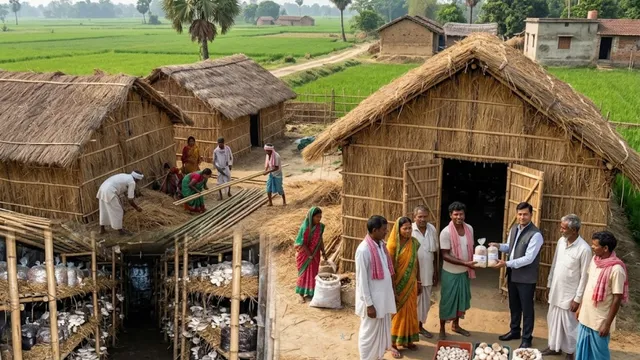 औरंगाबाद जिले में बनेंगे 80 मशरूम हट, किसानों को मिलेगा अनुदान
